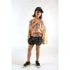 Adolfo Wide Leg Shorts With Paper Bag Waist, Garden - Shorts - 3