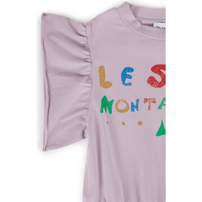 Jacinta Short Sleeve Dress, Les Montagnes - Dresses - 6