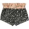 Adolfo Wide Leg Shorts With Paper Bag Waist, Garden - Shorts - 4