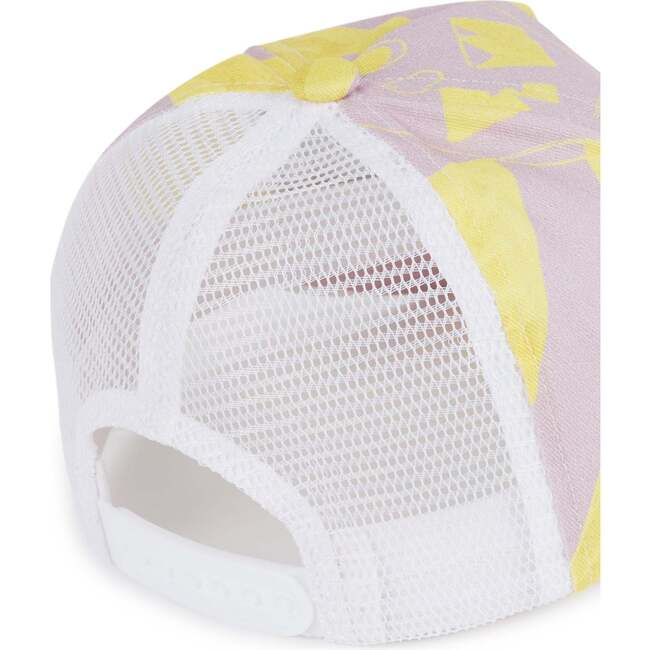Inácio Baseball Cap With Adjustable Back Strap, Alfabeto - Hats - 6