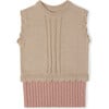 Somerset Sleeveless Recycle Knit Top, Pink - Blouses - 1 - thumbnail