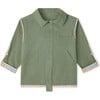 Skye Colorful Cuff Utility Jacket, Green - Jackets - 1 - thumbnail