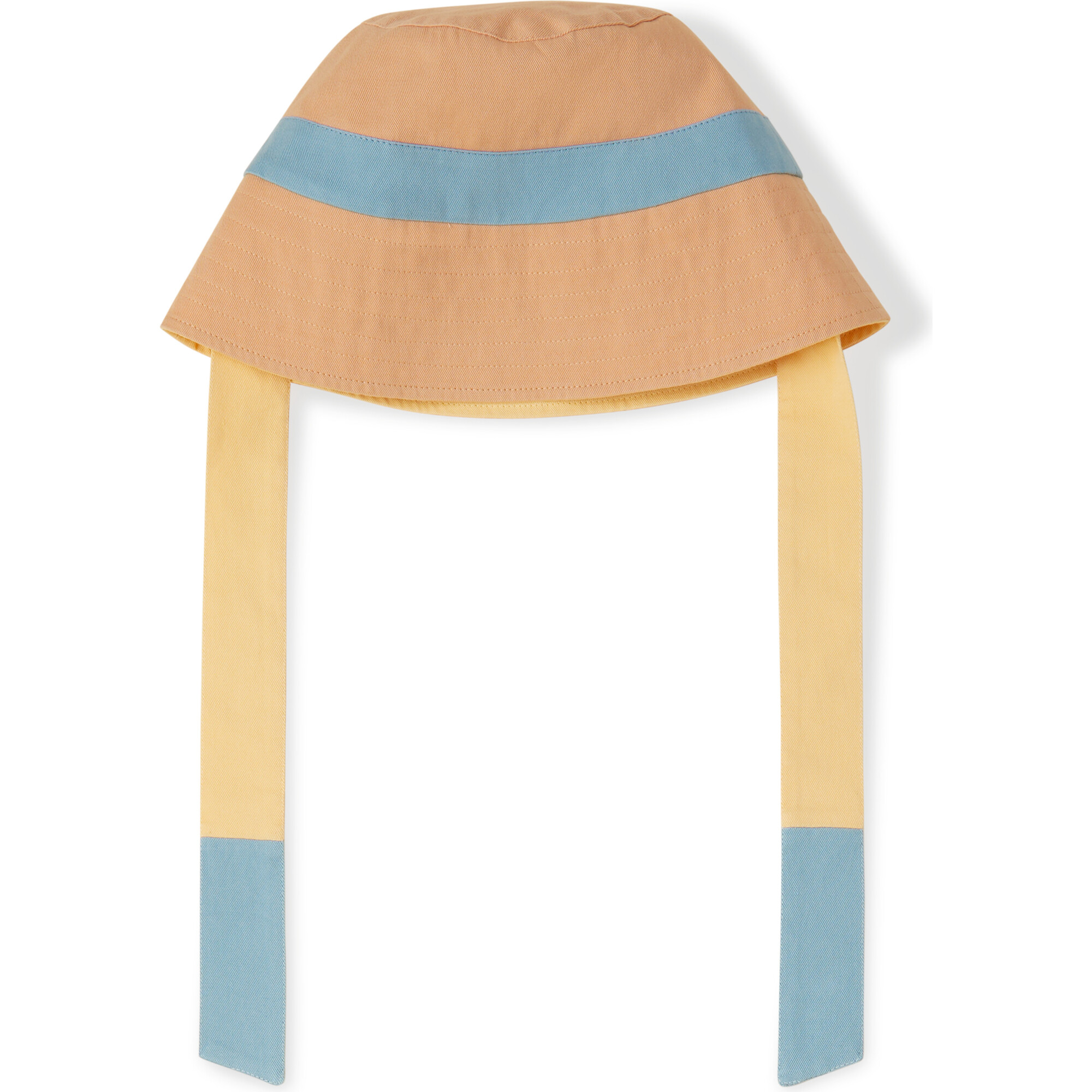 Singing Wide Brim Beach Hat, Peach Bloom - Hats - 1