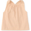 Melon Apron Back Seersucker Tank, Apricot - T-Shirts - 1 - thumbnail