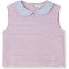 Gingham Picnic Top, Lavender - Blouses - 1 - thumbnail