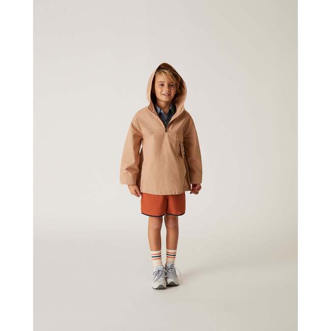 Lumni Anorak With D-Ring Pocket, Brown - Jackets - 2