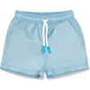 Slate Blue SPF+50 Chlorine Resistant Trunk, Blue - Swim Trunks - 1 - thumbnail