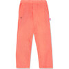 Mc Linen Pant With Adjustable Drawstrings, Pink - Pants - 1 - thumbnail