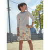 Scribble SPF+50 Chlorine Resistant Trunk, Multicolors - Swim Trunks - 2