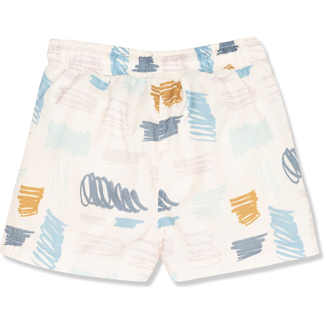 Scribble SPF+50 Chlorine Resistant Trunk, Multicolors - Swim Trunks - 3