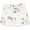 Scribble SPF+50 Chlorine Resistant Trunk, Multicolors - Swim Trunks - 3
