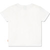 Shapes 2 Ribbed Neck Short Sleeve T-Shirt, Cream - T-Shirts - 3 - thumbnail
