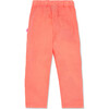 Mc Linen Pant With Adjustable Drawstrings, Pink - Pants - 3