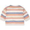 Stripes 1 Ribbed Neck Summer Sweatshirt, Multicolors - Sweatshirts - 3