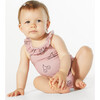 Cherries SPF+50 Chlorine Resistant Ruffle Swimsuit, Pink - One Pieces - 2