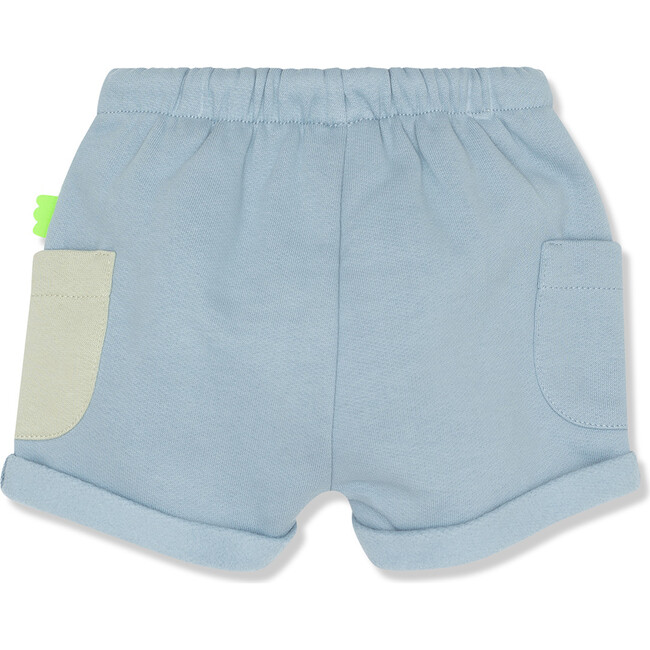 Mc Harem Short With Adjustable Drawstrings, Blue - Shorts - 3
