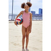 Gingham SPF+50 Chlorine Resistant Swimsuit, Plaid - One Pieces - 2