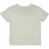 Eaten Apple Ribbed Neck Short Sleeve T-Shirt, Green - T-Shirts - 2