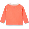 Baby SPF+50 Chlorine Resistant Long Sleeve Rashguard, Coral - Rash Guards - 2