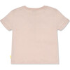 Eaten Apple Ribbed Neck Short Sleeve T-Shirt, Pink - T-Shirts - 3