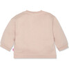 100% Earth Loving Ribbed Neck Summer Sweatshirt, Pink - Sweatshirts - 3