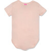 Cherry Bodysuit With Snaps, Pink - Onesies - 3