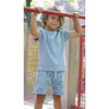 Apple Soft Molleton Short, Blue - Shorts - 2