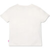 100% Earth Loving Patches Ribbed Neck Short Sleeve T-Shirt, Cream - T-Shirts - 3 - thumbnail