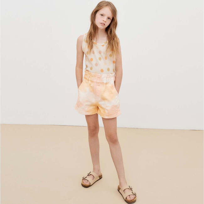 Nicoletta Batik Shorts, Rainbow - Shorts - 3