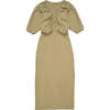 Women's Marena Dress, Green - Dresses - 1 - thumbnail