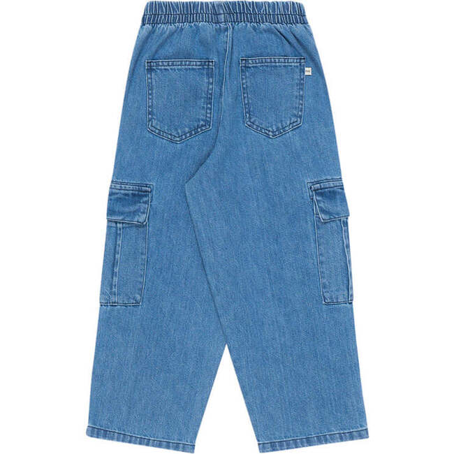 Gabriella Cargo Pant, Blue - Pants - 3