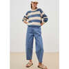 Women's Gabriella Denim Pant, Blue - Pants - 2
