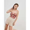 Women's Emanuelle Nocce Di Cocco Shorts, Cream - Shorts - 3