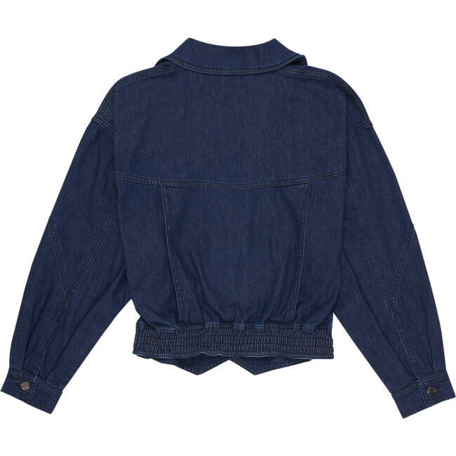 Women's Dante Denim Jacket, Blue - Jackets - 2
