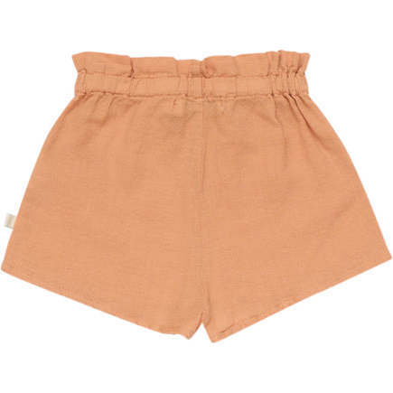 Olivia Fiori Di Pesco Shorts, Orange - Shorts - 3