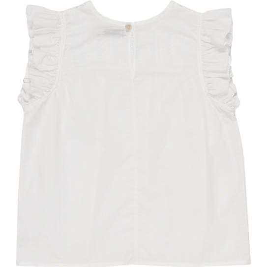 Bianca Top, White - Blouses - 2