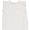 Bianca Top, White - Blouses - 2