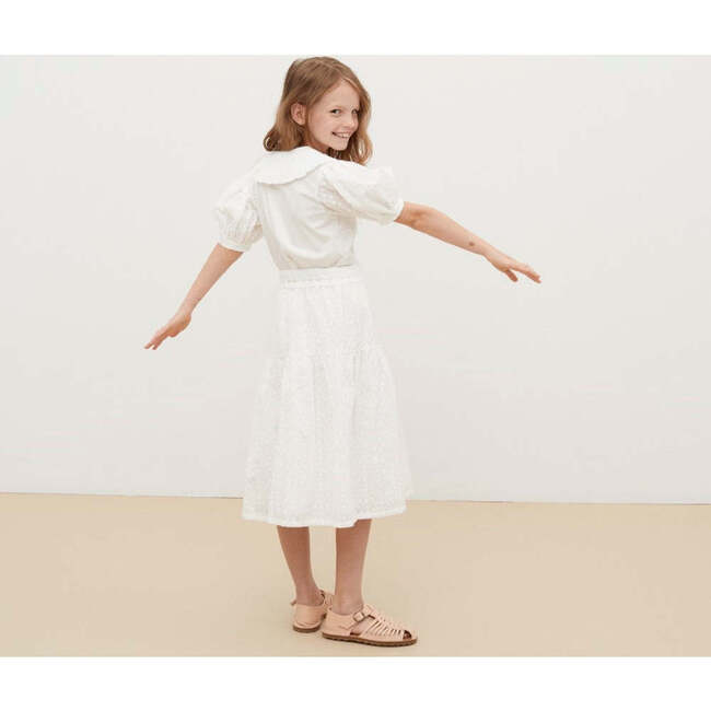 Antonella Skirt, White - Skirts - 2
