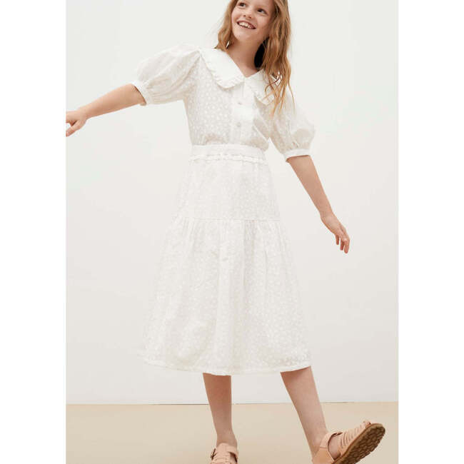 Antonella Skirt, White - Skirts - 3