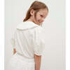 Antonella Blouse, White - Blouses - 4