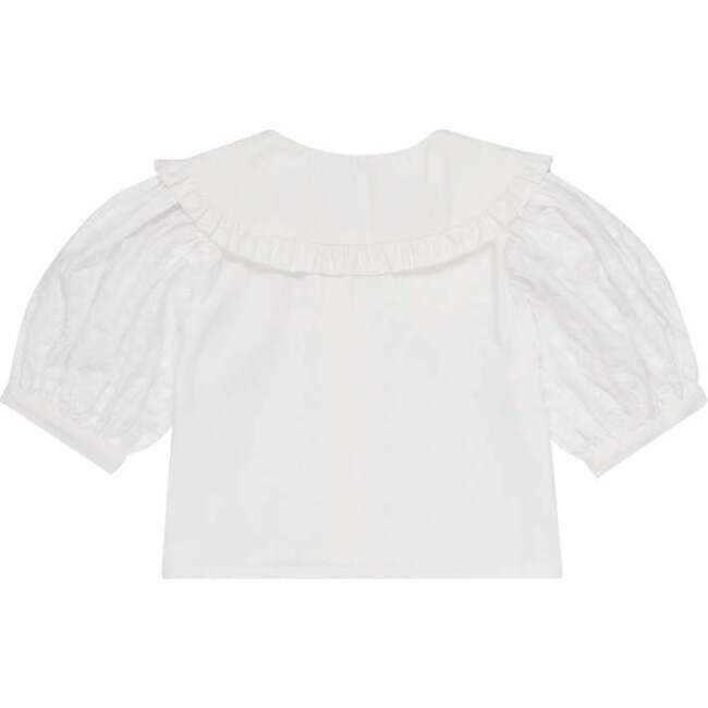 Antonella Blouse, White - Blouses - 5