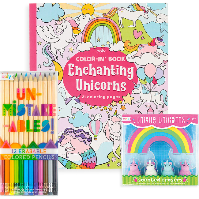 Unique Unicorn Erasable Coloring Pack - Arts & Crafts - 2