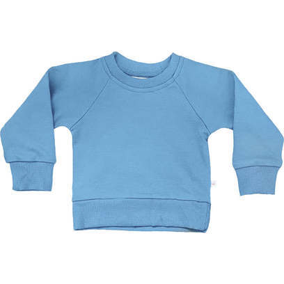 Crewneck Terry Sweatshirt, California Blue