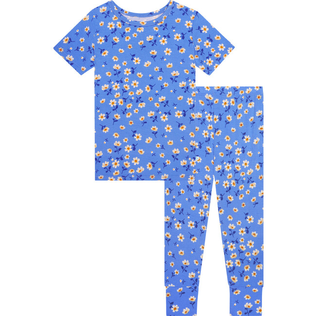 Colette Short Sleeve Basic Pajama, Blue