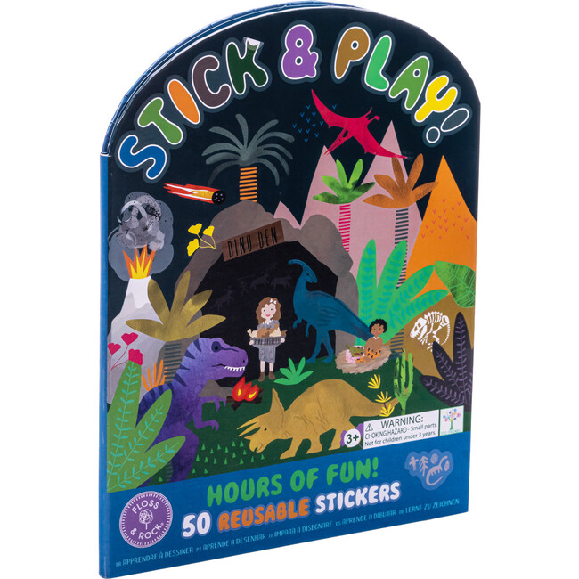 Stick & Play book Dinosaur - Games - 1