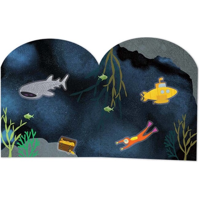 Stick & Play book Deep Sea - Activities - 2