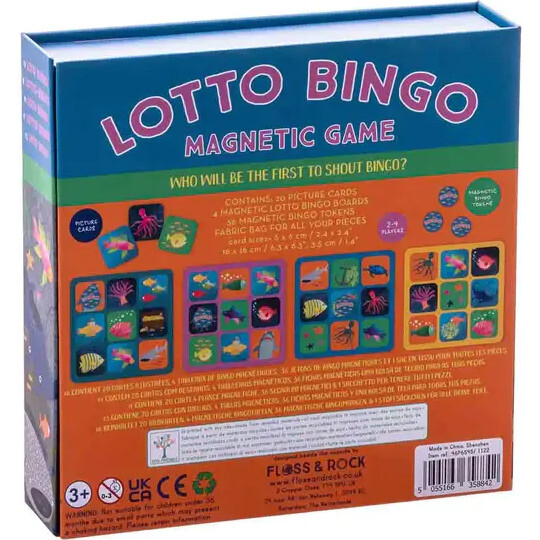 Deap Sea Magnetic Lotto Bingo - Games - 2