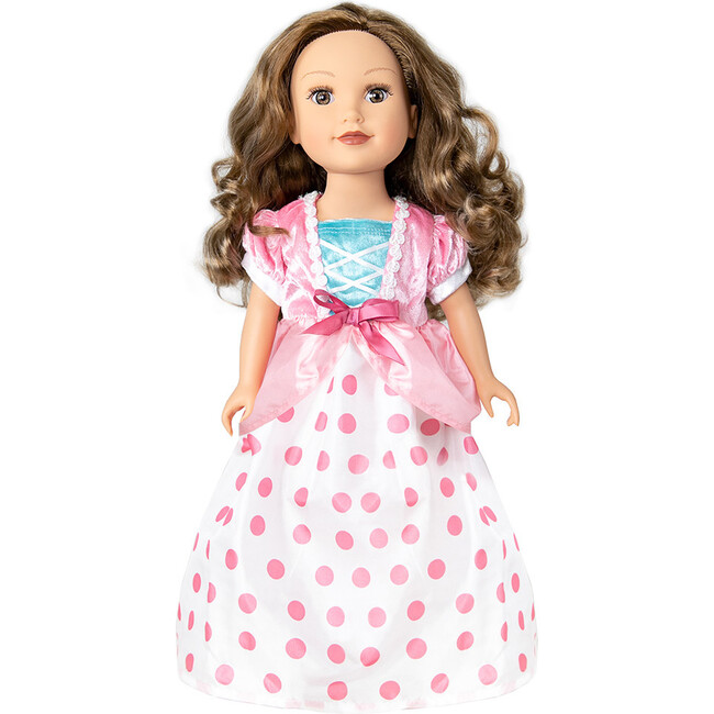 Bo Peep Shepherdess Doll Dress, Light Pink - Doll Accessories - 1