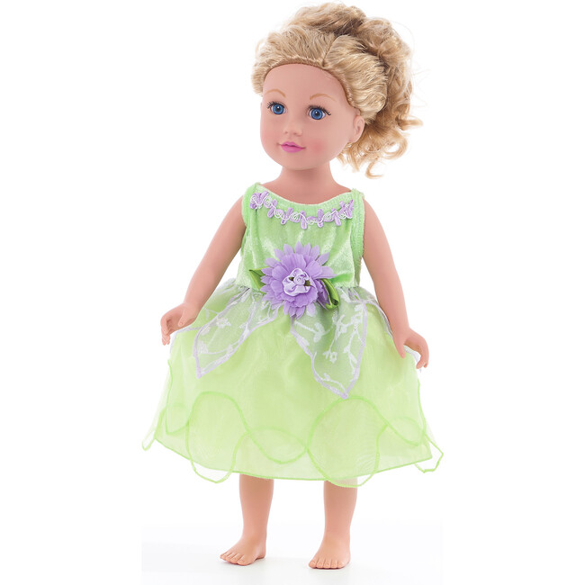 Tinkerbell Fairy Doll Dress, Light Green