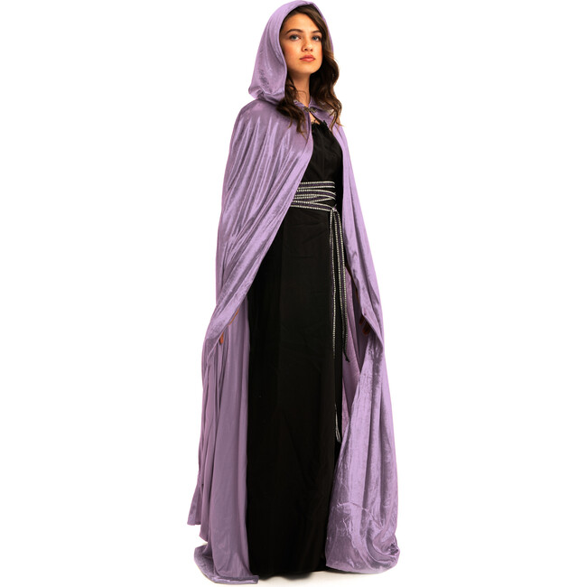 Full-Length Cloak With Hood, Orchid
